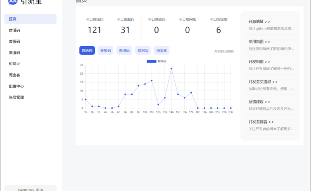 一款开源的动态二维码生成系统